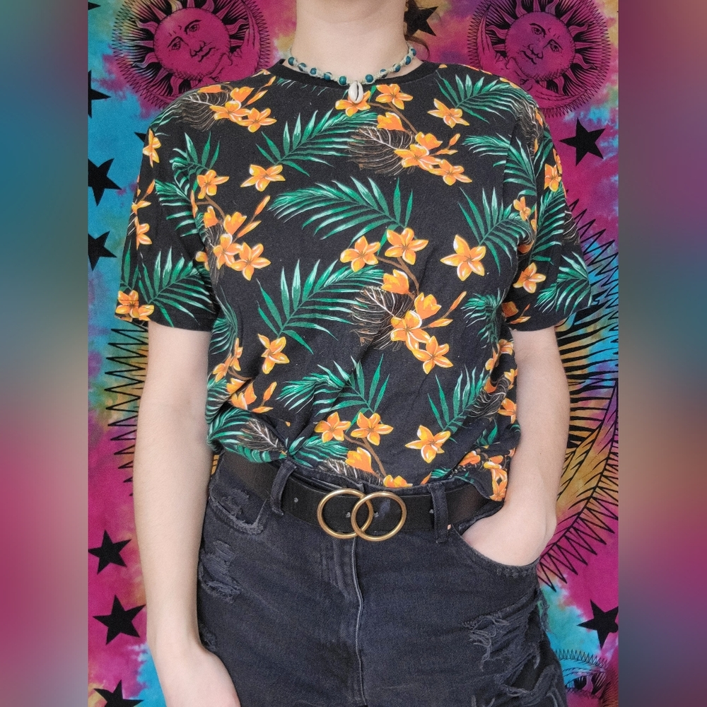 WXYZ Tropical Print Shirt